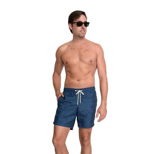 Cabo 6.5" Teal Palm Leaves